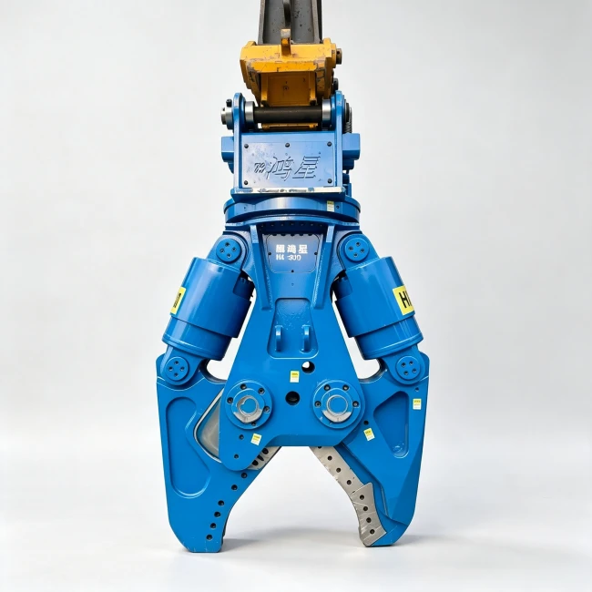 Excavator Double Cylinder Shears